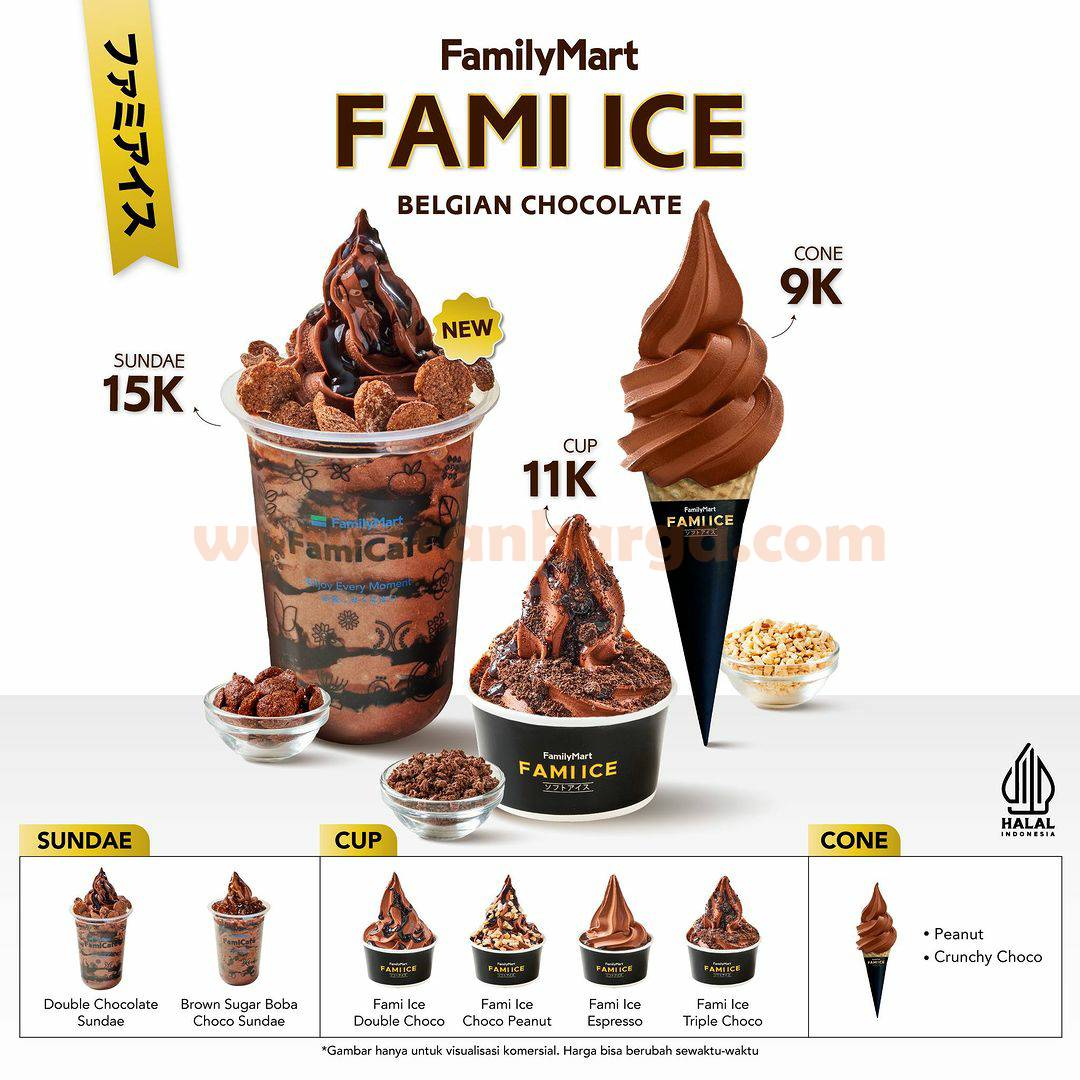 FAMILYMART FAMI ICE SERIES – Harga Mulai Dari Rp. 9.000