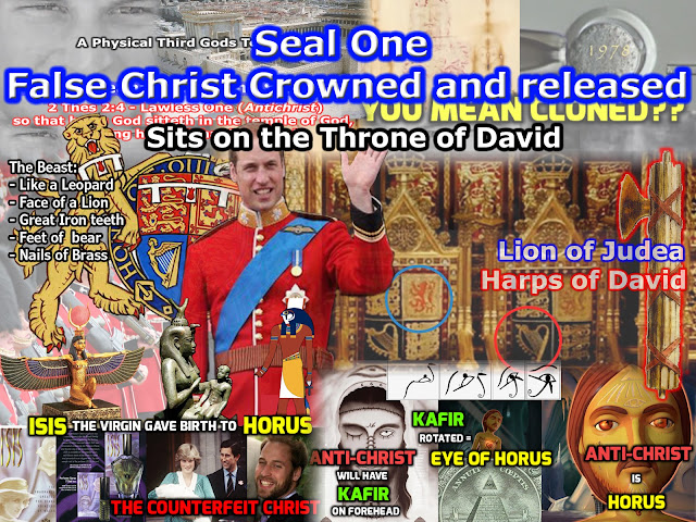 Seal One the antichrist is crowned king and sits on the throne of david. Justin roberts end of the age bible prophecy
