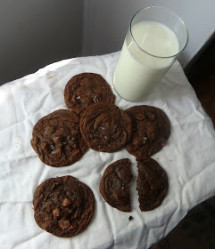 Triple Threat Chocolate Peanut Butter Cookies