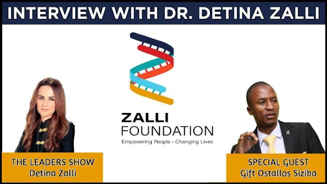 'The Leaders Show', Detina Zalli's program aims to inspire people in the world