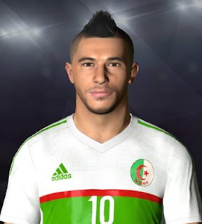 PES 2017 Faces Younès Belhanda by Facemaker Ahmed El Shenawy