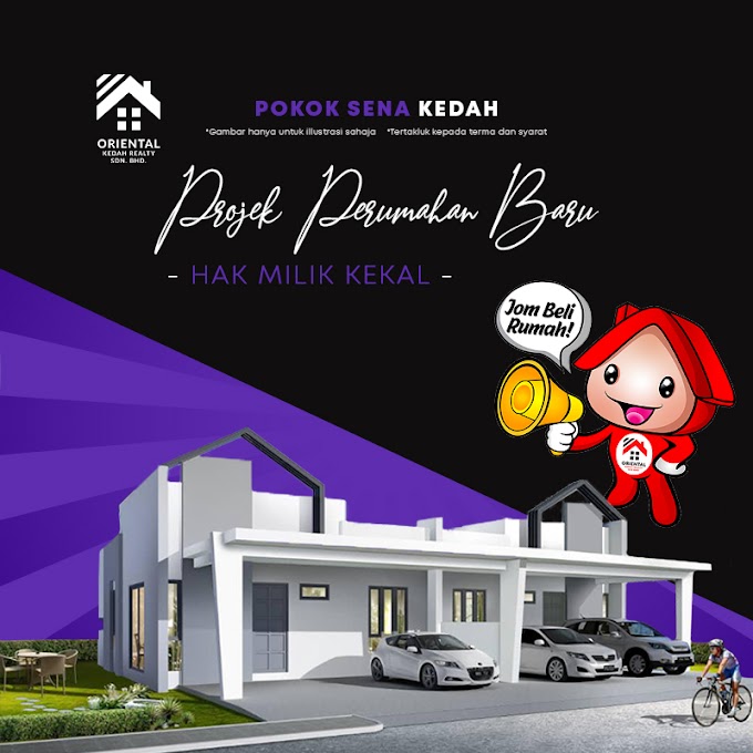  Believe it or not, New Housing Project in Pokok Sena, Kedah . Can You Afford This Dream House?