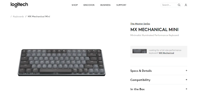 Logitech MX Mechanical Mini Keyboard
