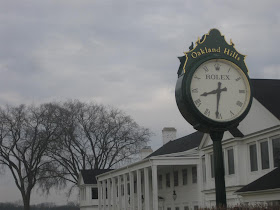 oakland hills golf course, brighton michigan, club house, rolex clock