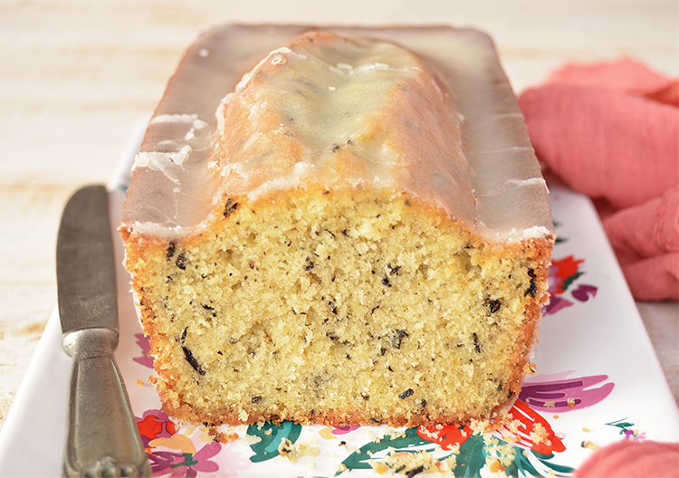 Budín con té Earl Grey