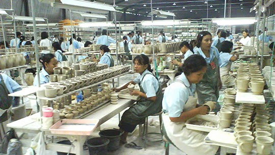  Pabrik Keramik NIKURA Madiun Jawa Timur Indonesia the 
