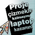 Proje çizmekle kalmayın,her ay laptop kazanın