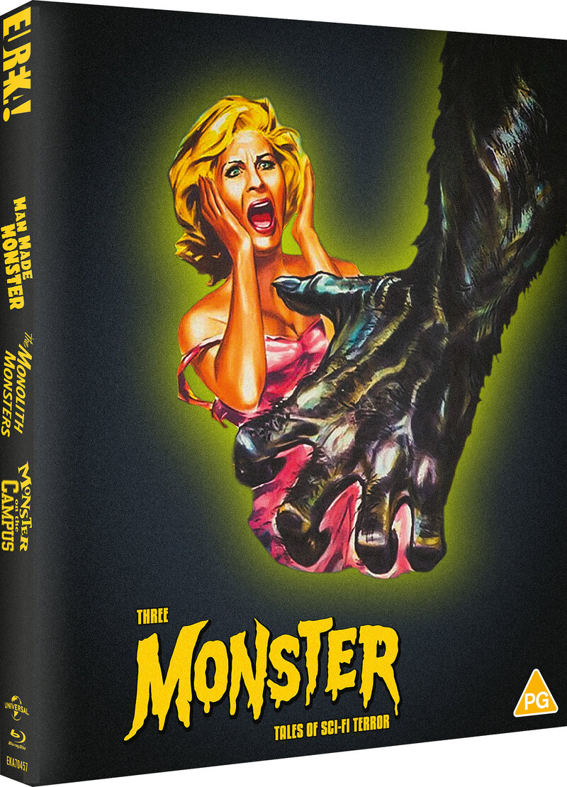 Three Monster Tales of Sci-Fi Terror bluray