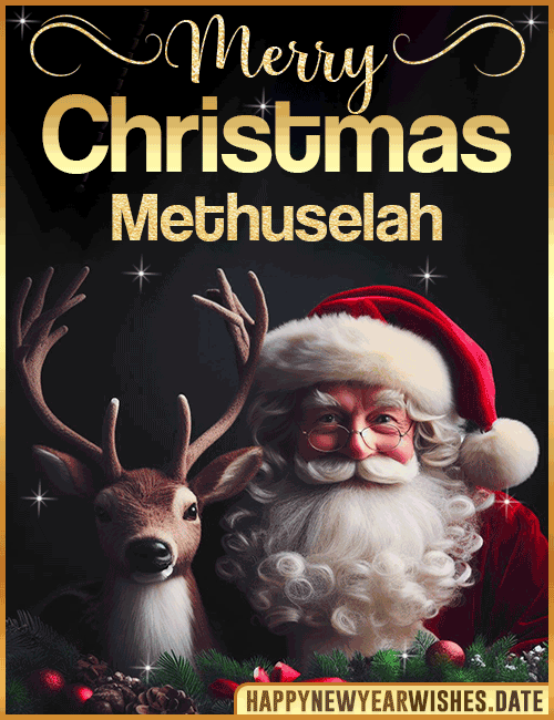 Merry Christmas gif Methuselah