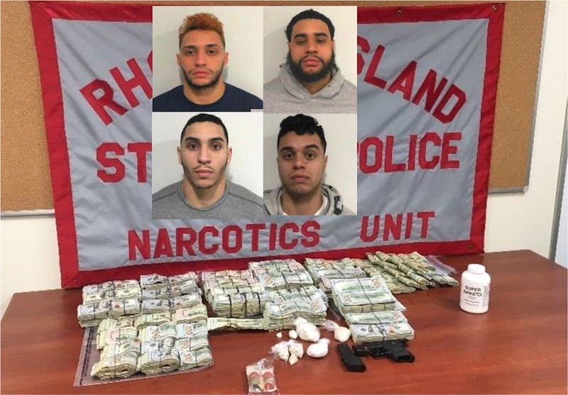 Arrestan cuatro hermanos dominicanos con 90 gramos de fentanilo, miles de dólares  y arma