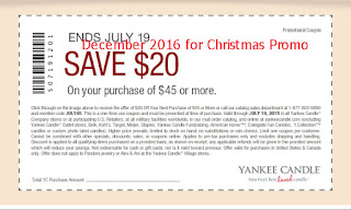 free Yankee Candle coupons for december 2016