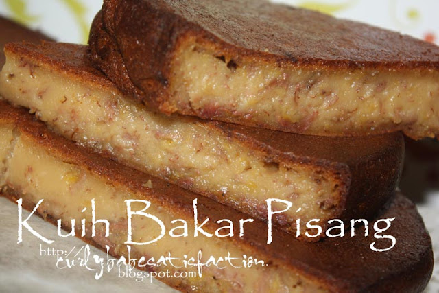 Curlybabe's Satisfaction: Kuih Bakar Pisang