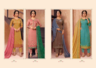  Alvira Vol-2 Modal Satin Embroidery Dresses