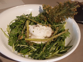 Shaved Asparagus & Arugula Mint Salad