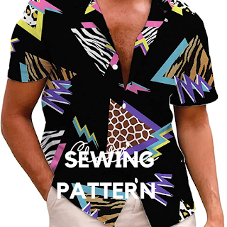 Retro Button-Up Shirt Pattern