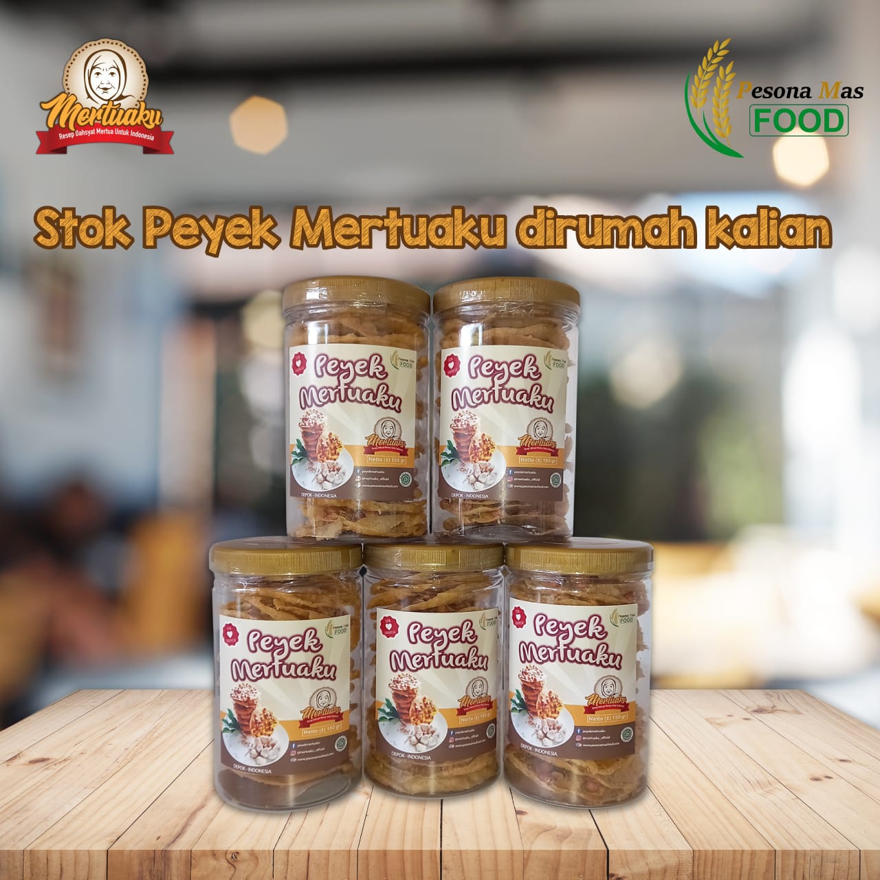 Jual Peyek di Depok | Peyek Kacang | Peyek Teri | Peyek Rebon | Peyek Kedelai | Peyek Kacang Hijau