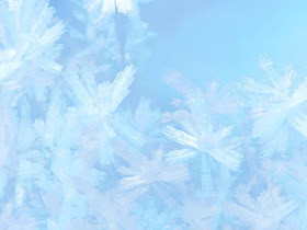 Snow Crystal PowerPoint Background