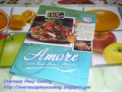 Amore: A Food Lover’s 2009 Planner