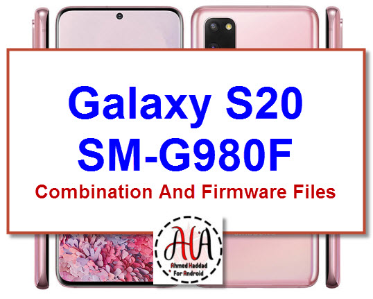 Samsung Galaxy S20 SM-G980F Combination File