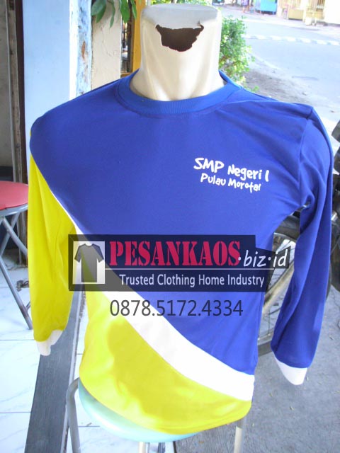 Pesan Baju Kaos Seragam Olahraga Online Sablon untuk 