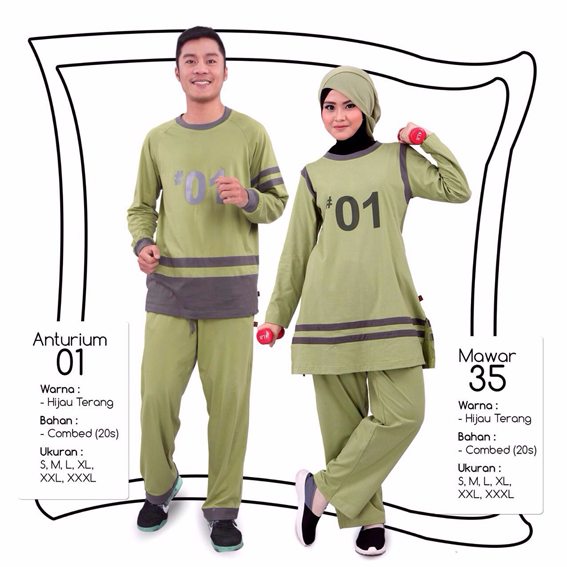 26 Ide Terkini Baju  Muslim  Couple Qirani 
