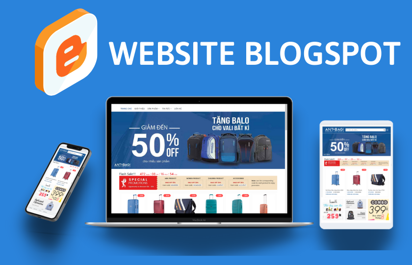 Website Blogspot miễn phí của Google