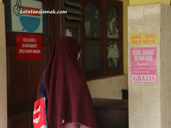 Nursing Room di Pasar Bering Harjo Yogyakarta