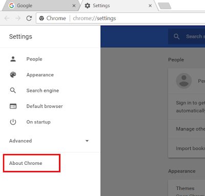 Cara Update Google Chrome Browser Ke Versi Terbaru 3