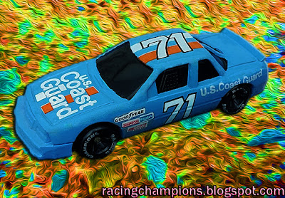 Dave Marcis #71 Coast Guard 1991 Daytona 500 Support Our Troops Cars Military Racing Champions 1/64 NASCAR diecast blog