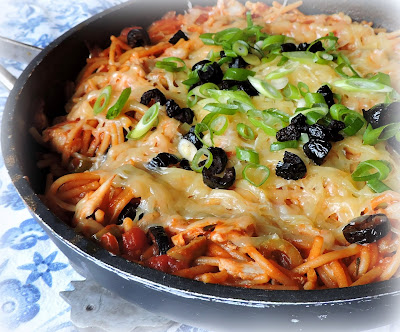 Mexican Chicken Spaghetti