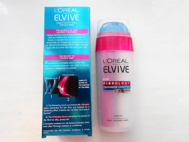 L'Oréal Elvive Fibrology Thickness Creation Double Hair Serum