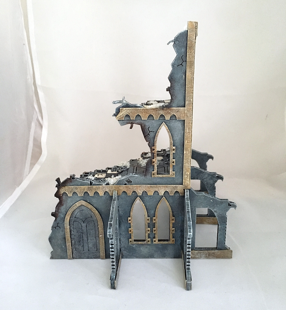 warhammer terrain winter ruin