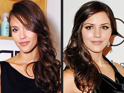 katharine mcphee short haircut. Katharine McPhee and