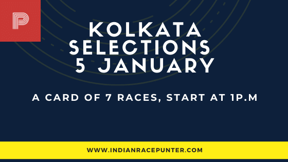Kolkata Race Selections 5 January