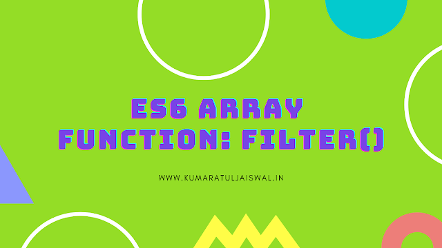 ES6 Arrow filter function