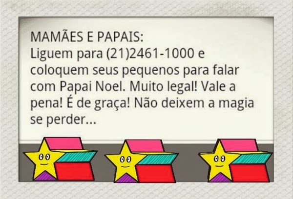 Telefone papai noel