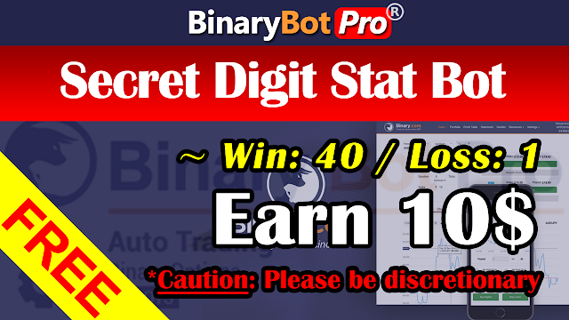 Secret Digit Stat Bot | Binary Bot | Free Download