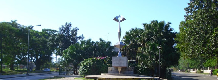 Entrada de mi Pueblo Santiago de Las Vegas, Habana, Cuba, Un Pueblo de Revolucionarios, ! ! !