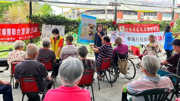 ▲彰化監理站推廣機車上駕訓課程。（彰化監理站提供）