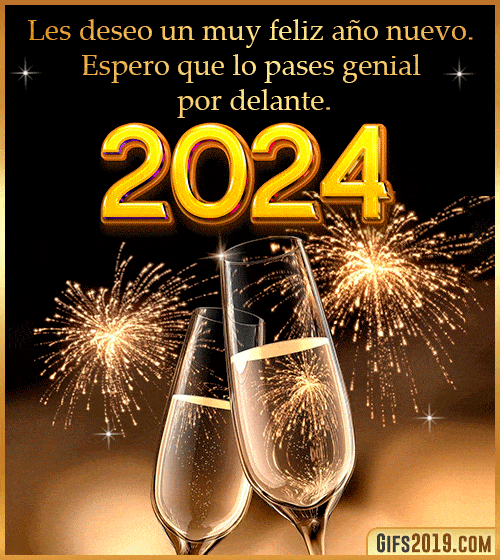 Feliz año nuevo 2024 deseos