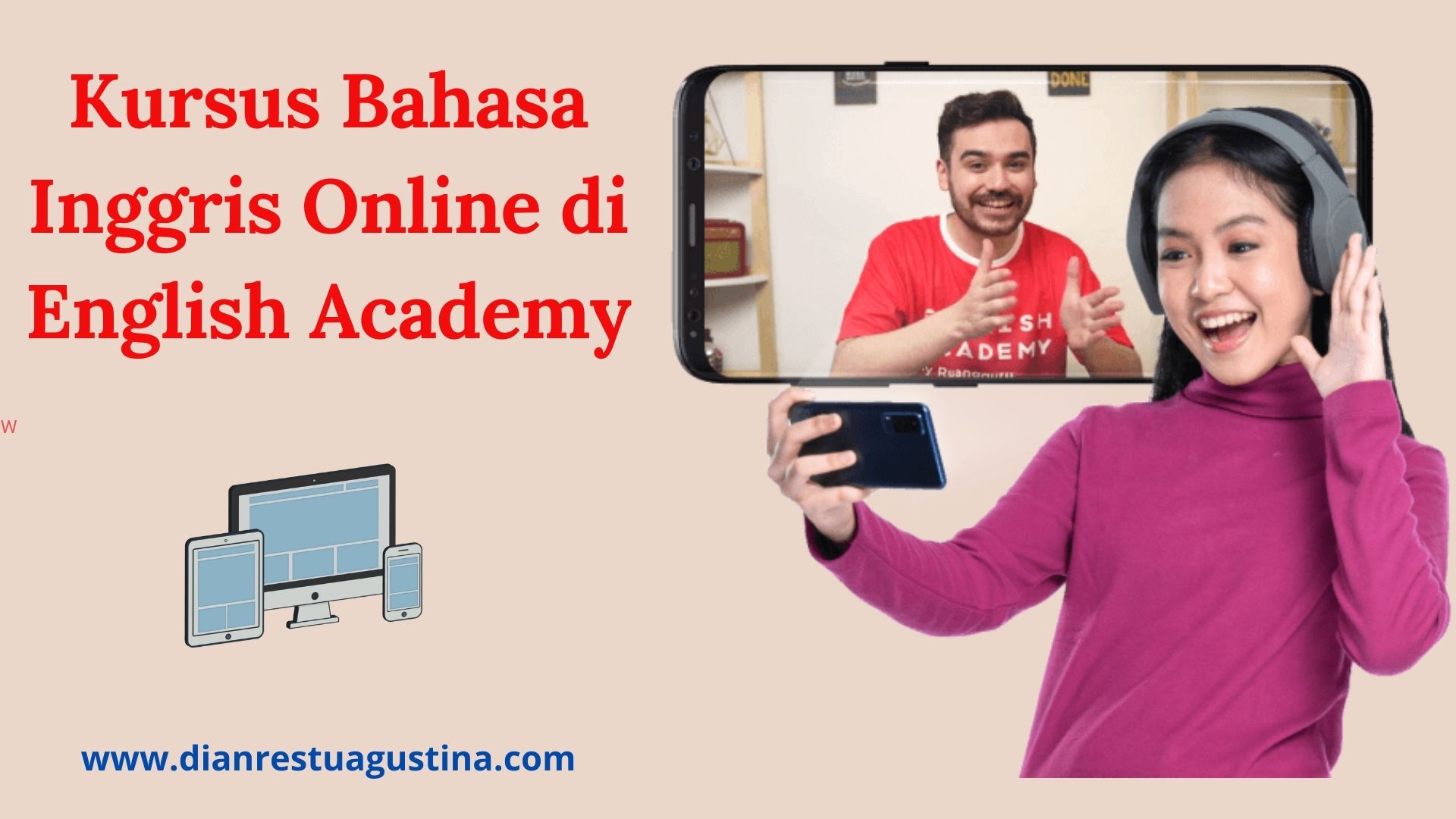 Kursus Bahasa Inggris Online di English Academy