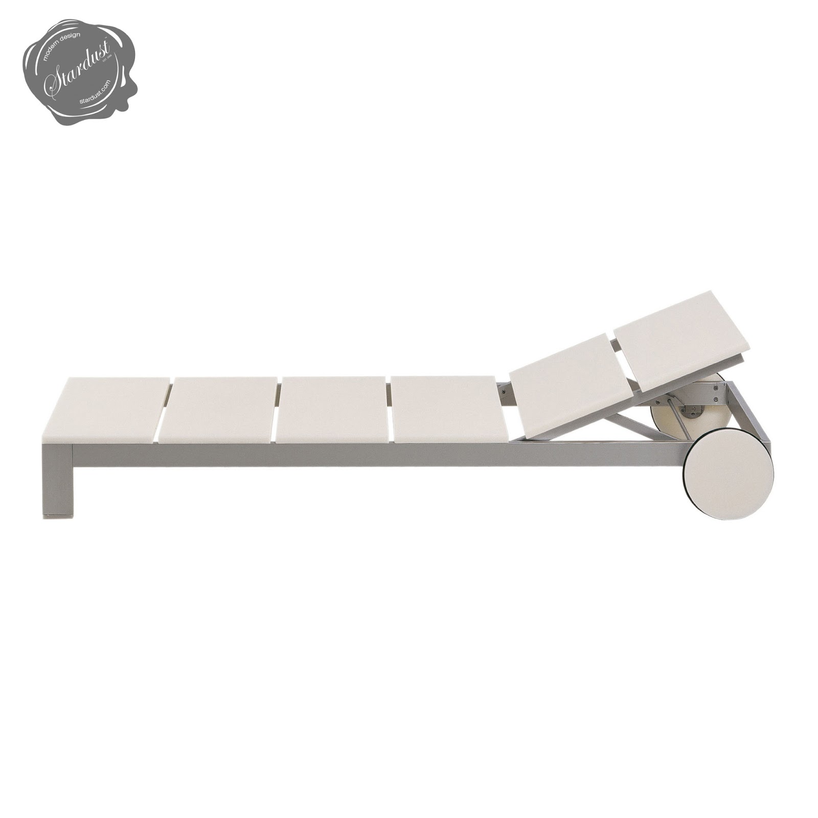 Na Xemena Tumbona by Gandia Blasco: Modern Outdoor Chaise Lounge ...