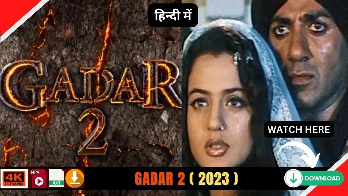 Gadar 2 Full Movie Download FilmyZilla [HINDI] (2023)