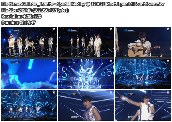 Mediafire Download Music: [Perf] Infinite - In The Summer + INFINITIZE + The Chaser @ 120621 Mnet Japan M!Countdown