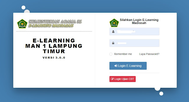 Susah Masuk E-Learning Madrasah Bagi Siswa ini masalahnya