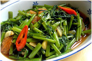 Resep Tumis Kangkung Daging Ayam