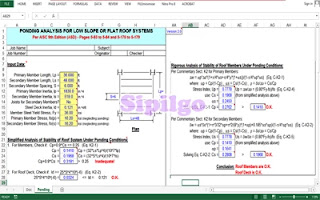 Analysis-Flat-Roof-Systems-In-Structural-Steel-Spreadsheet
