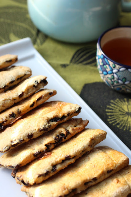 Biscuits garibaldi raisins