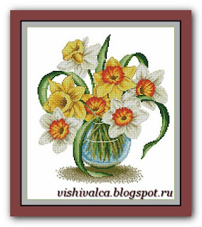 Download embroidery scheme Сделано с любовью ЦВ-046 "Однажды весной"