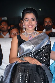 Rashmika Mandanna Stills At Sarileru Neekevvaru Blockbuster Ka Baap Celebrations